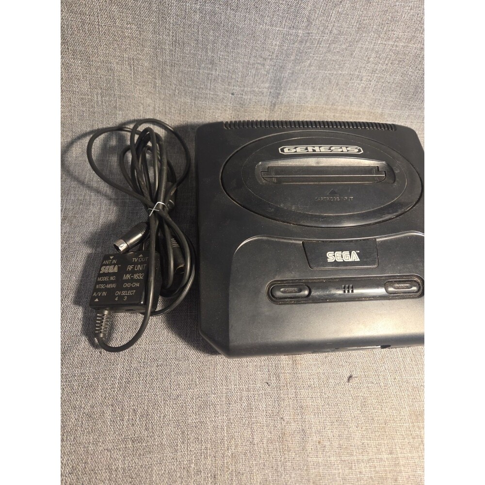 Tested Working Sega Genesis Model 2 MK-1631 16-Bit Video Game Console Hookups